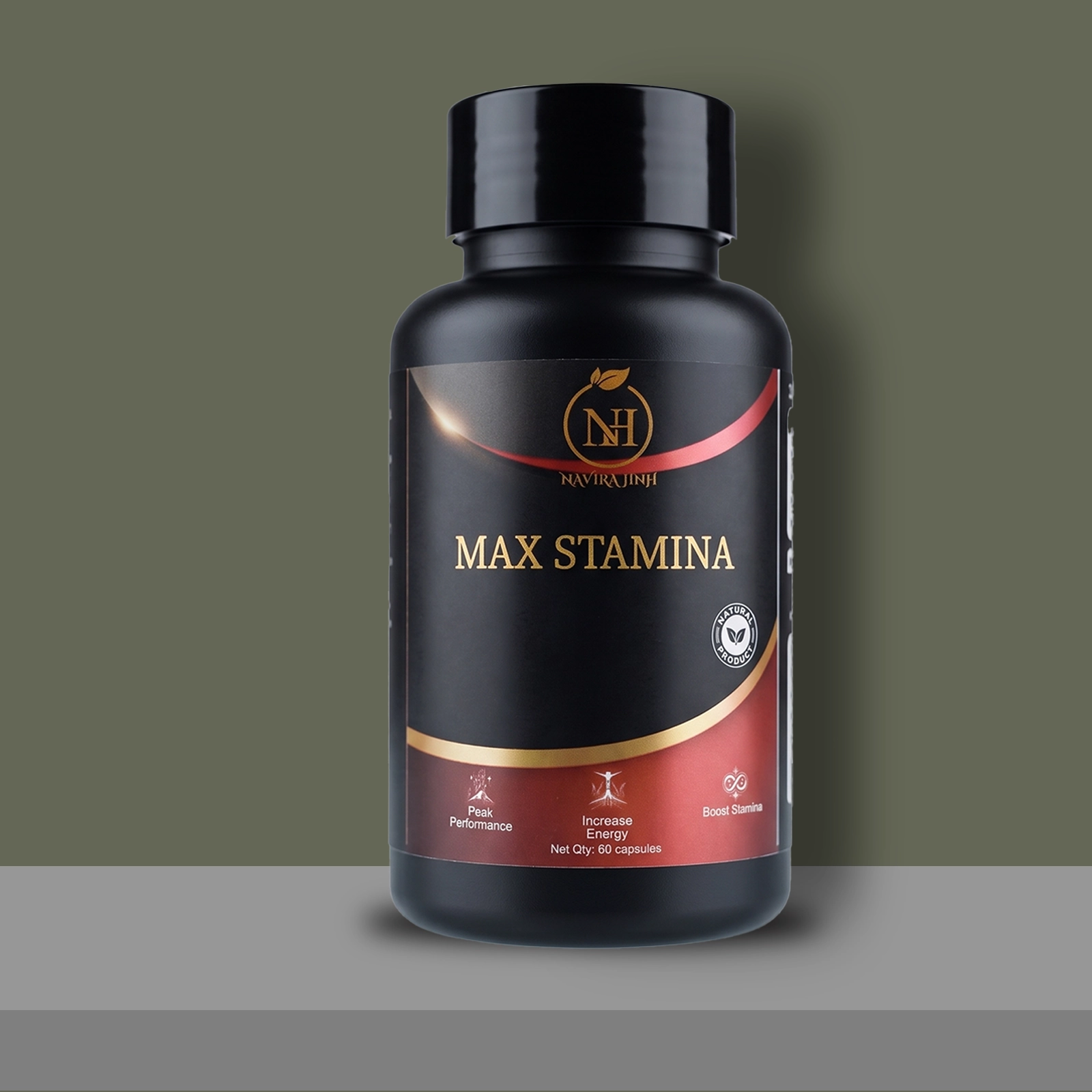 Max Stamina Capsules | Herbal Supplement for Stamina, Endurance & Everyday Energy Support